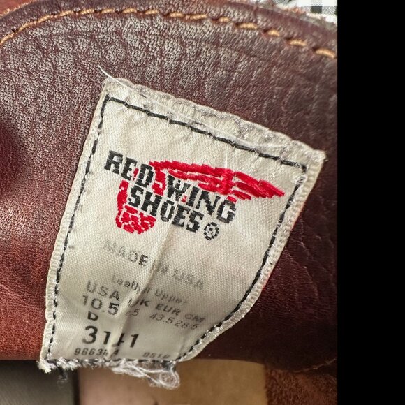 Red Wing Shoes 3141 Work Chukka Men's Chukka Brown Leather White Sole Size 10.5 - Picture 2 of 6